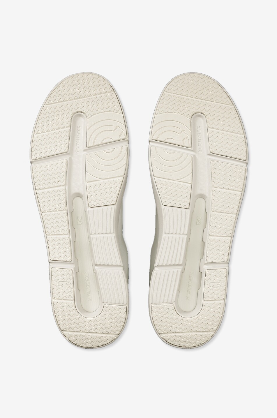 ON The Roger Advantage faux leather low-top sneakers Men WHITE 6