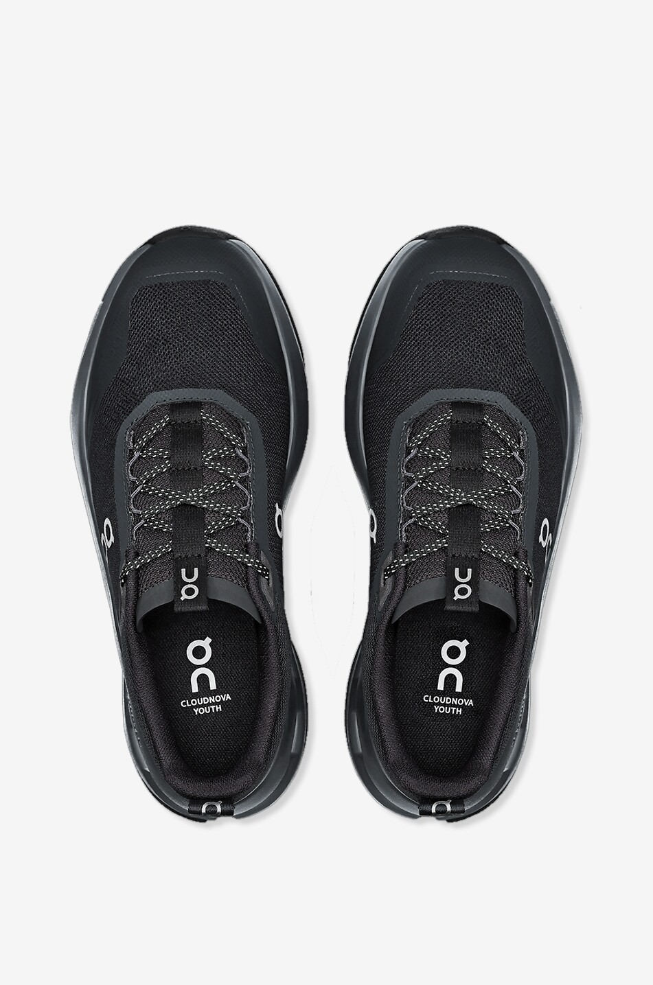 ON Cloudnova Youth boy's running shoes Boy BLACK 5