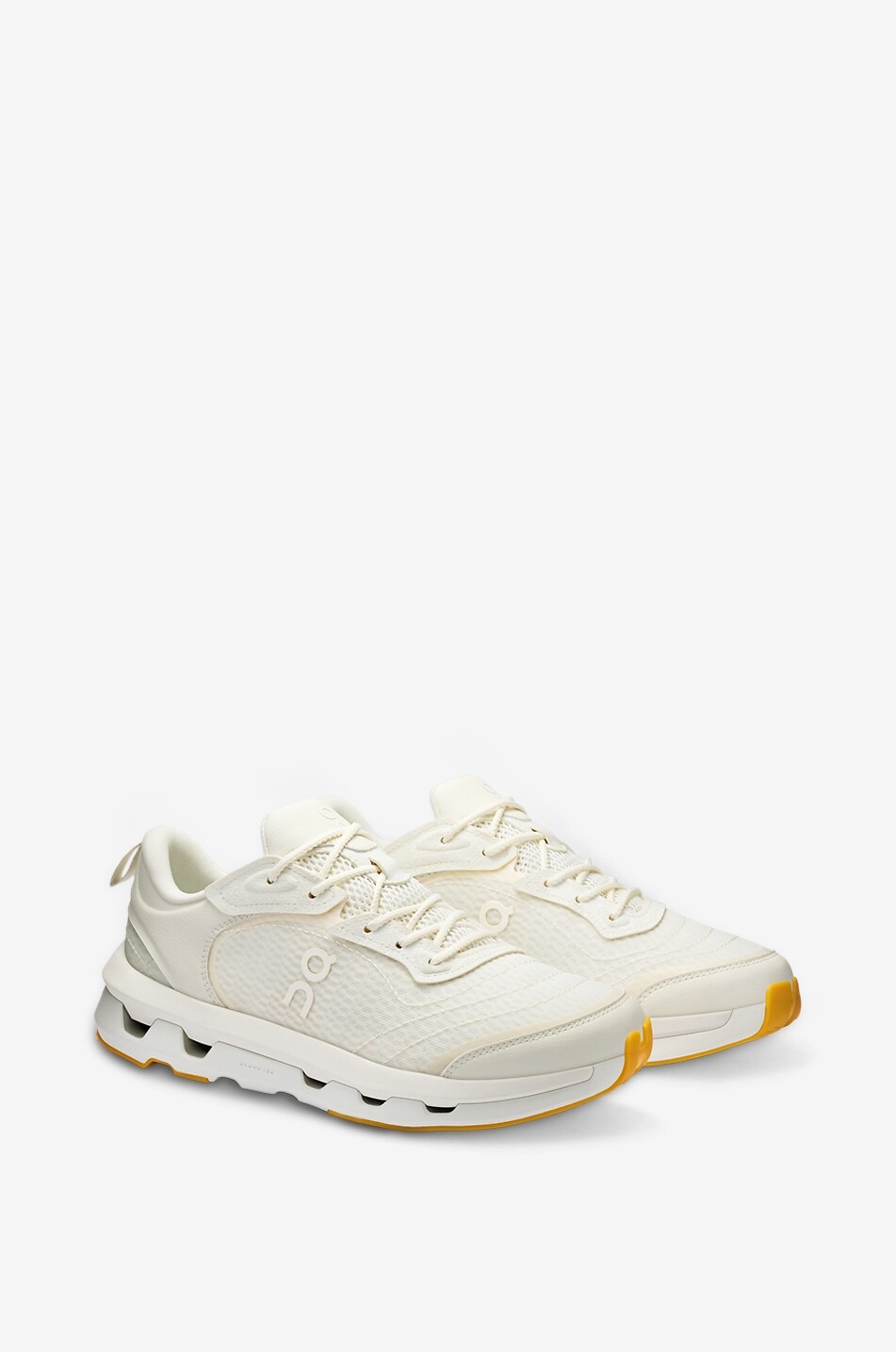 ON Cloudzone Moon multi material running shoes Women EGGSHELL 2