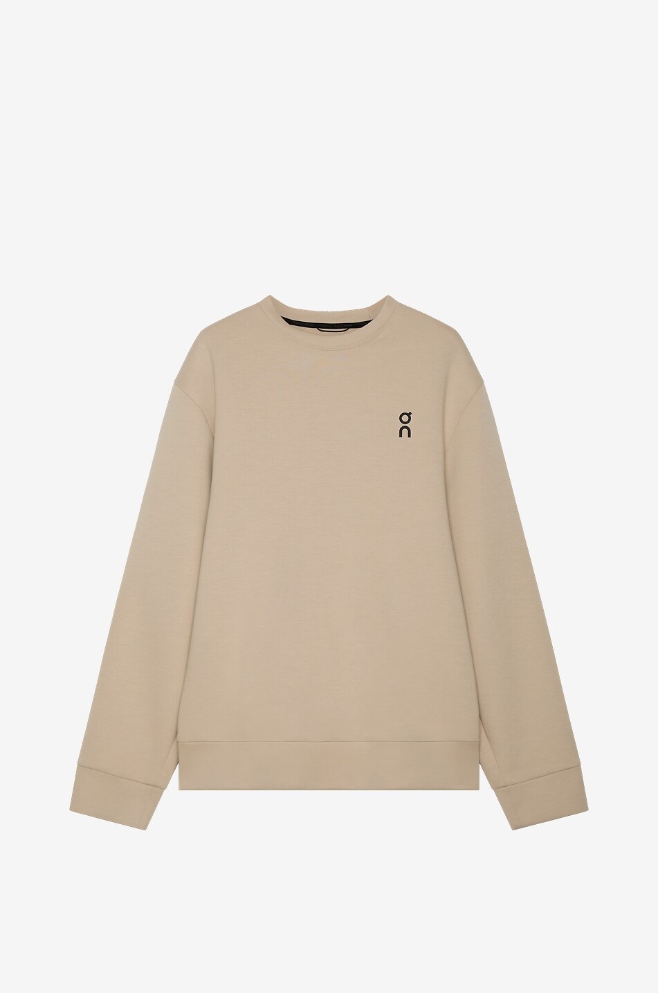 ON Focus Tech technical fabric crewneck sweatshirt Men BEIGE 1