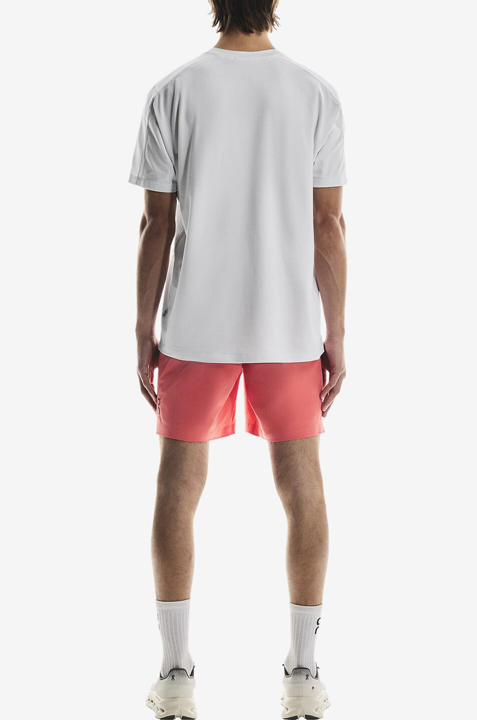 ON T-shirt à manches courtes en tissu technique Focus-T Homme BLANC 5