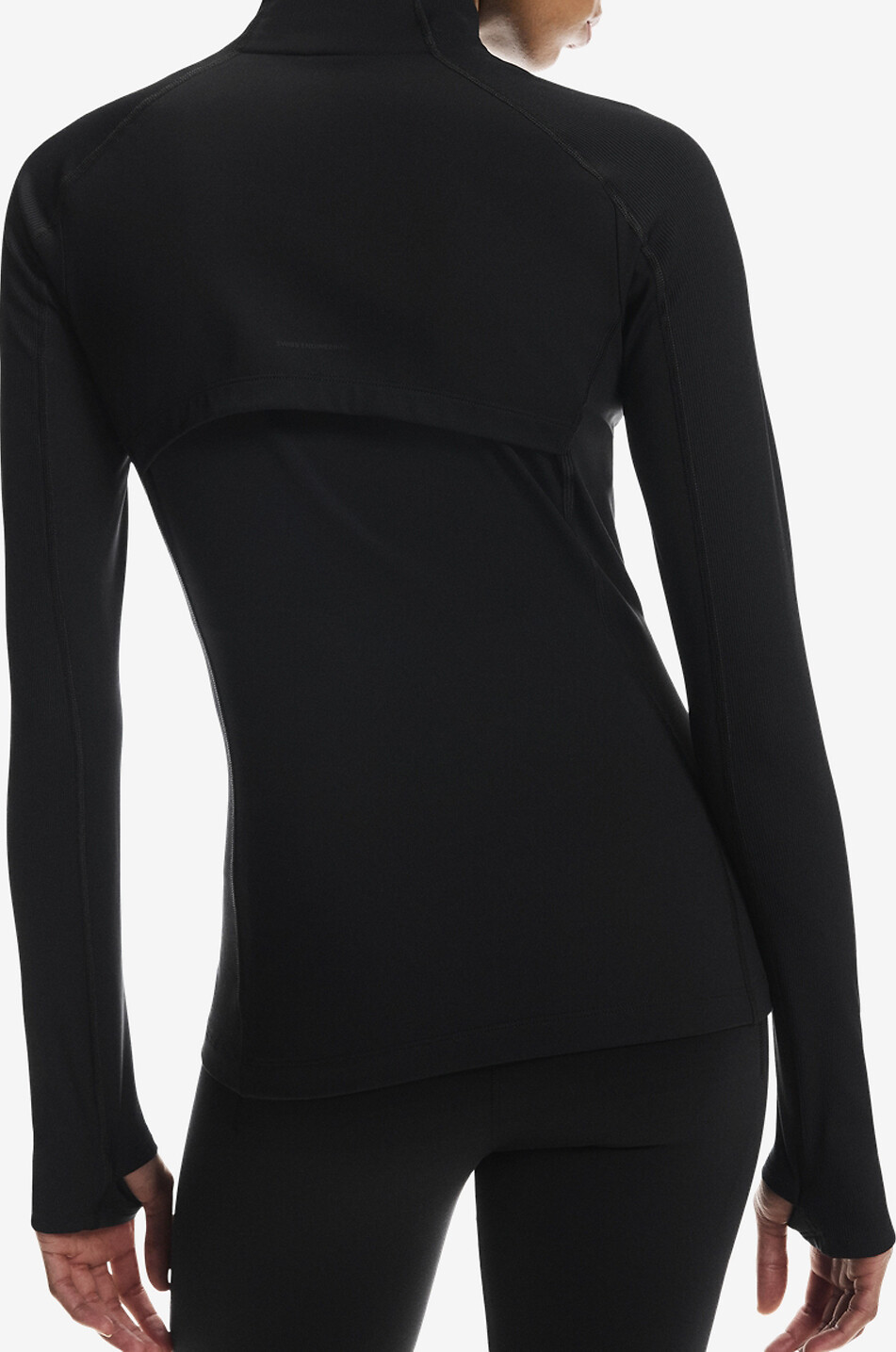 ON Studio fitted sports jacket with stand-up collar Women BLACK 3