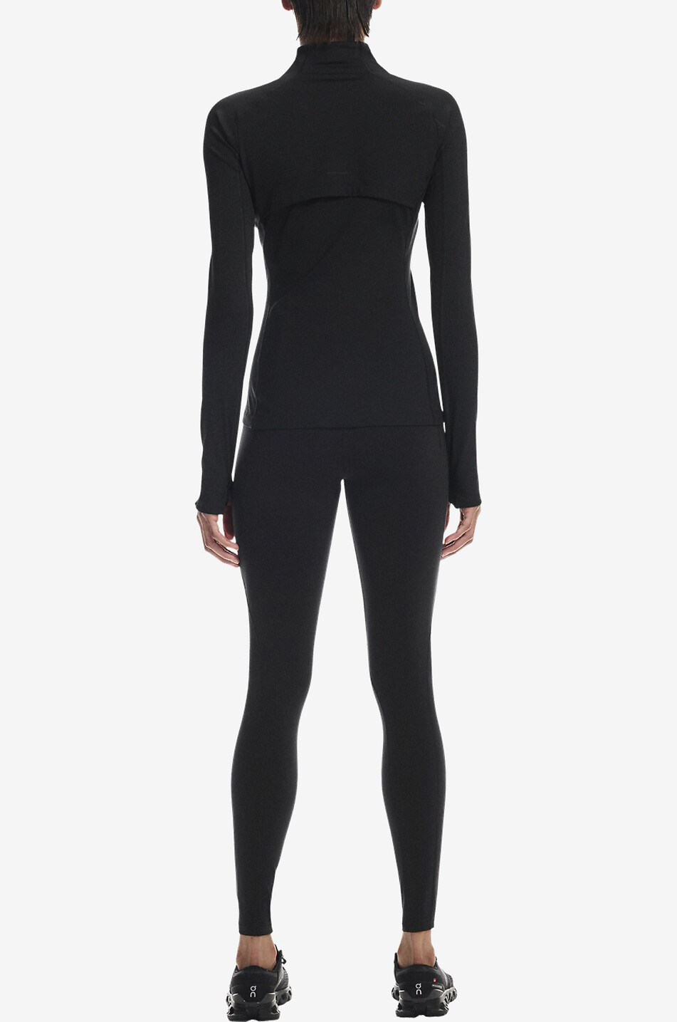 ON Studio fitted sports jacket with stand-up collar Women BLACK 5