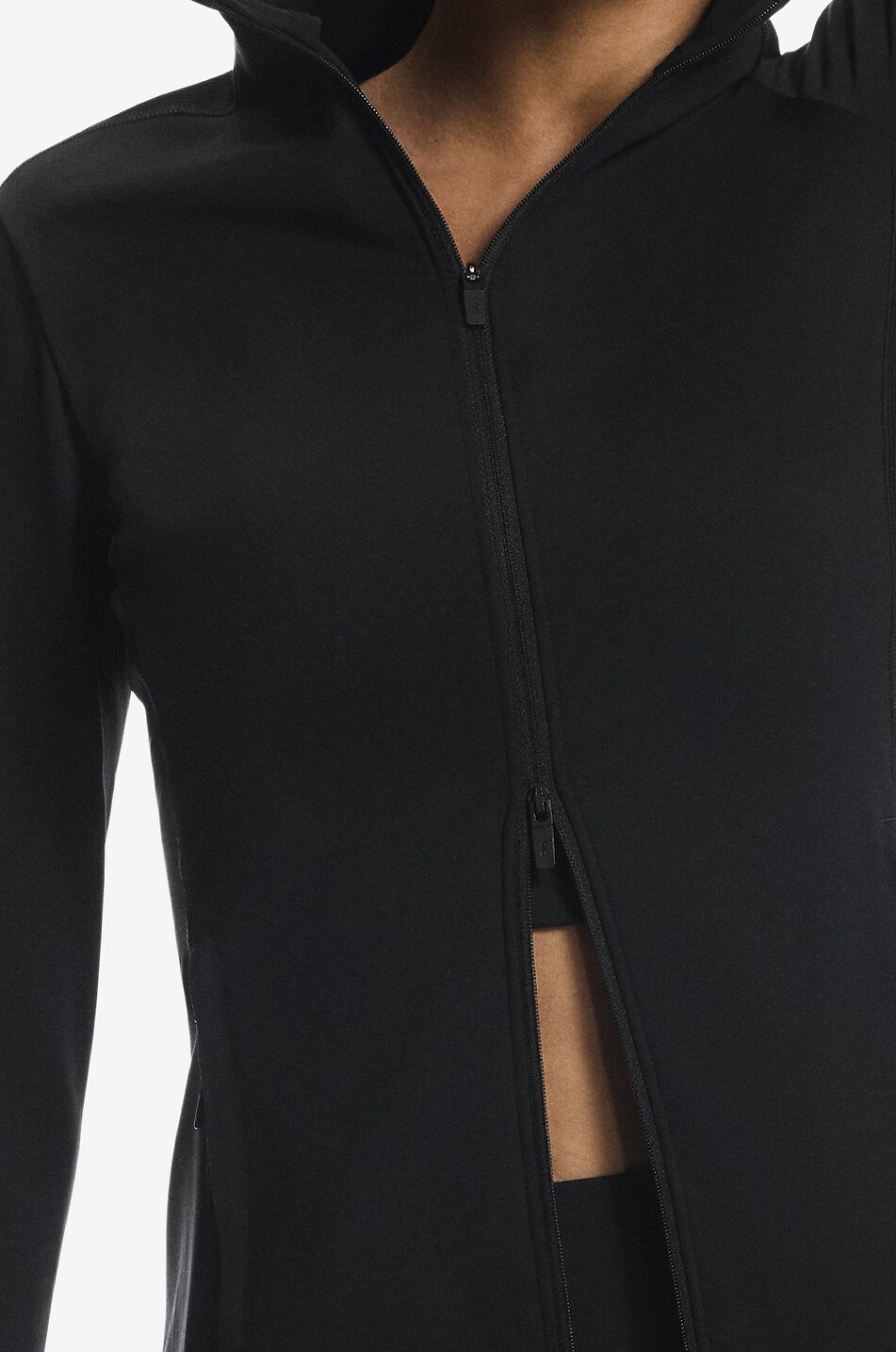 ON Studio fitted sports jacket with stand-up collar Women BLACK 7