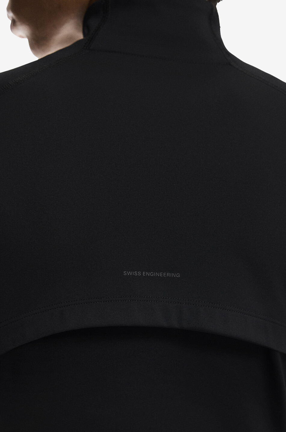 ON Studio fitted sports jacket with stand-up collar Women BLACK 9