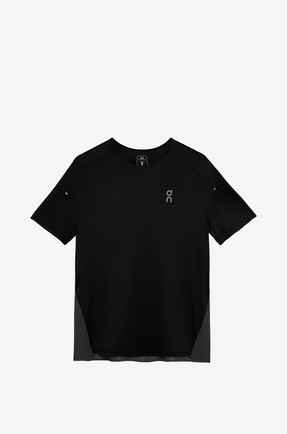 ON Kurzärmeliges Lauf-T-Shirt Performance Herren SCHWARZ 1