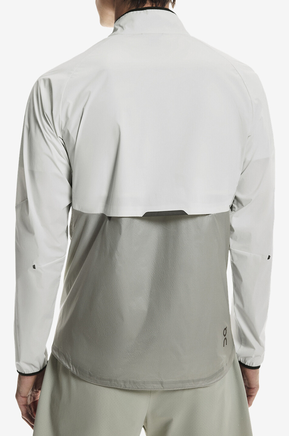 ON Veste coupe-vent à capuche en tissu technique Weather Homme GRIS CLAIR 7