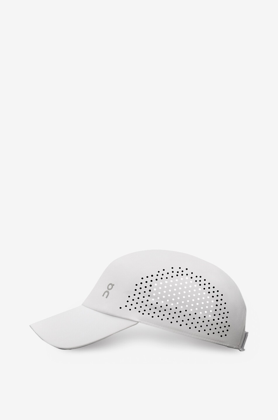 ON Casquette en tissu technique perforé Lightweight Unisexe BLANC 1