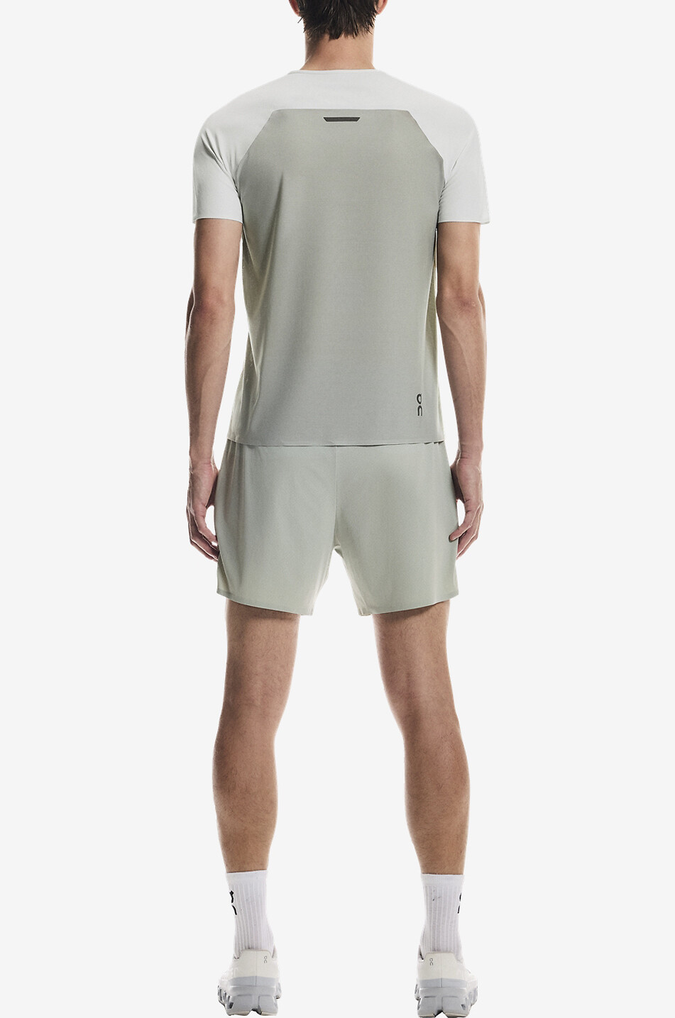 ON Performance running shorts Men GREY 4