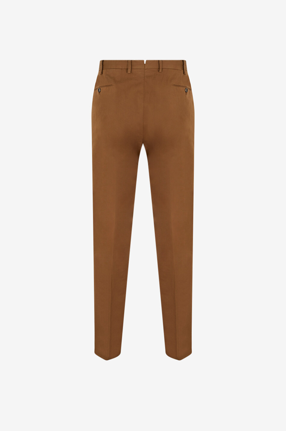 PT TORINO Slim fit cotton stretch chino trousers Men MEDIUM BROWN 2