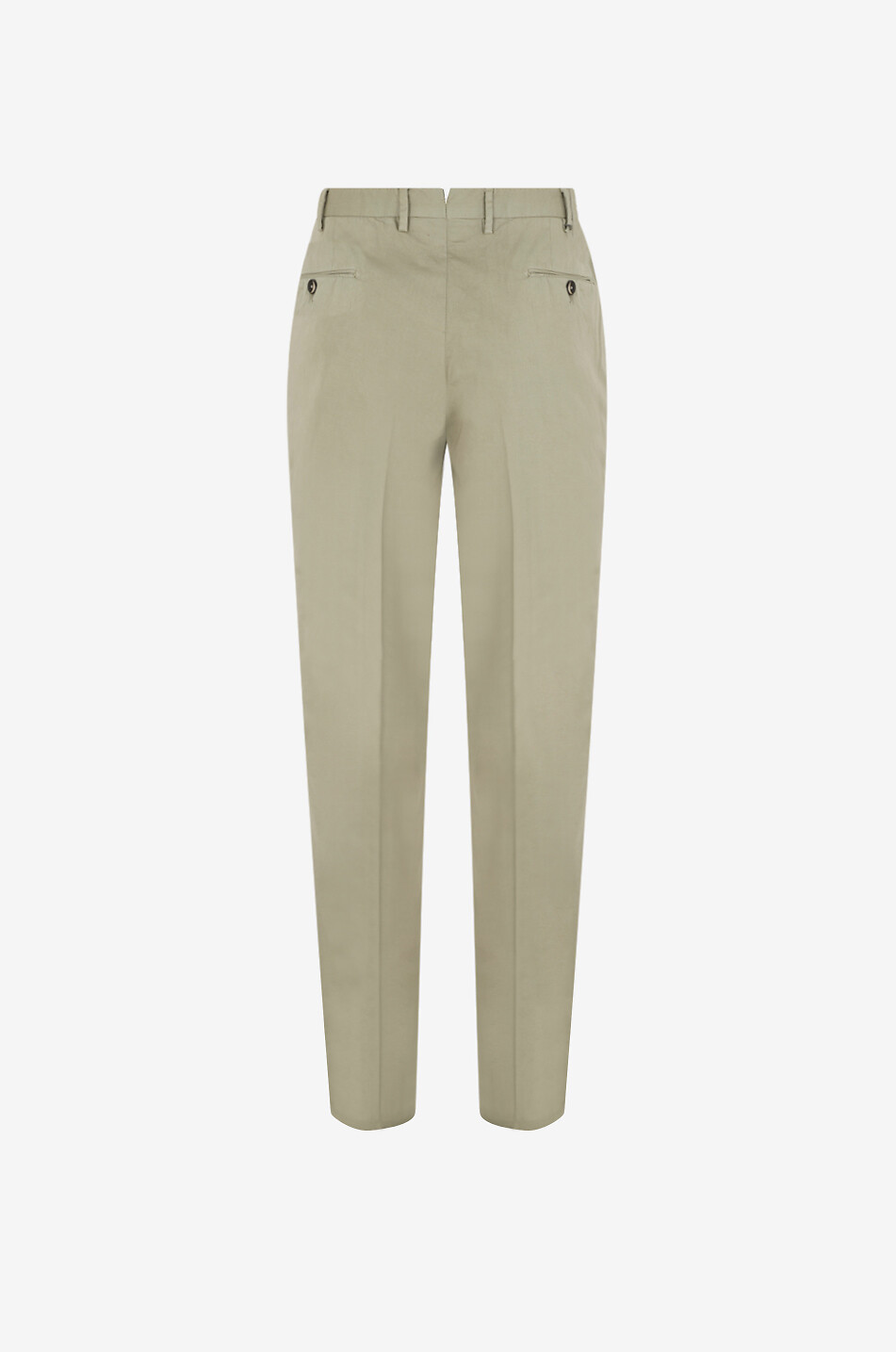 PT TORINO Slim fit cotton stretch chino trousers Men MEDIUM GREEN 2