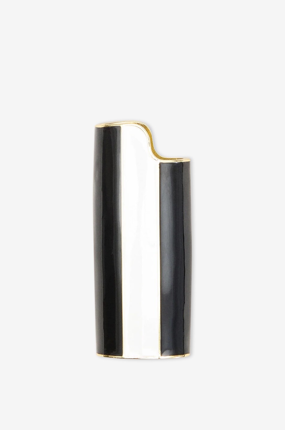 AMI Porte-briquet en métal émaillé Ami de Cœur Homme NOIR 1