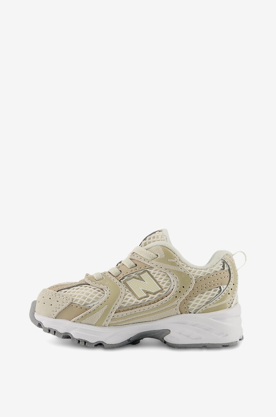 NEW BALANCE Niedrige Mädchen-Sneakers aus Mesh 530 Bungee Lace Mädchen BEIGE 4