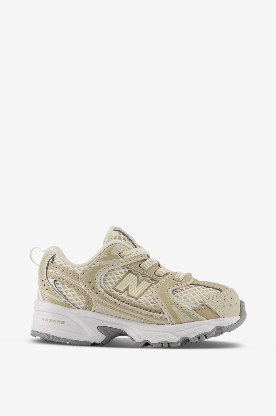 NEW BALANCE Niedrige Mädchen-Sneakers aus Mesh 530 Bungee Lace Mädchen BEIGE 2