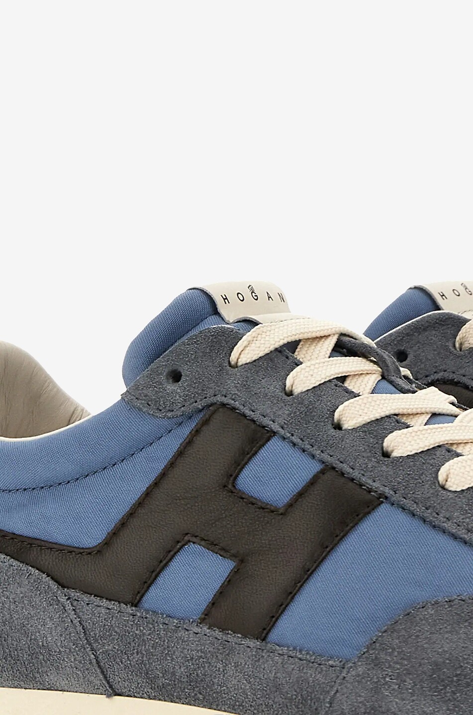 HOGAN Hogan Athletic suede low-top sneakers Men LIGHT BLUE 5