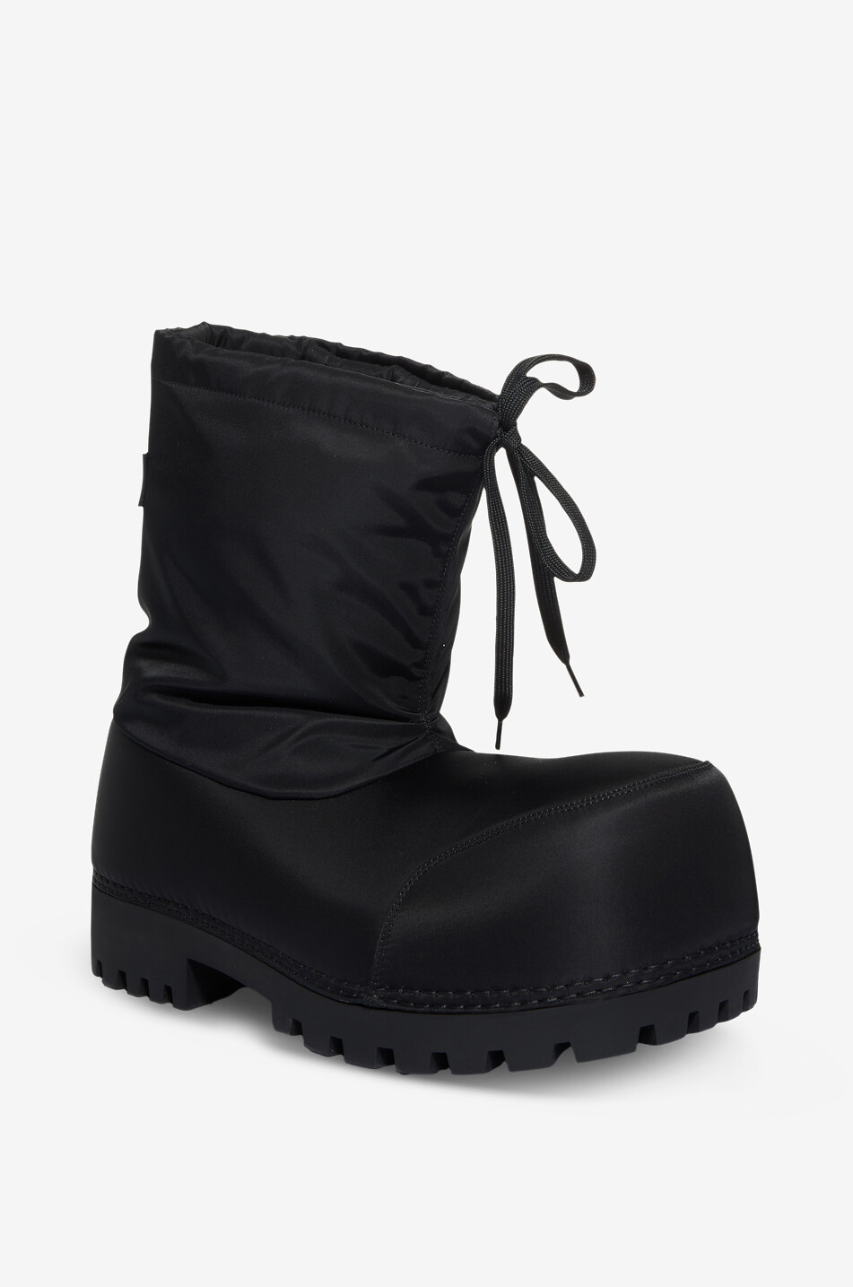 BALENCIAGA Alaska technical fabric flat ankle boots Men BLACK 1