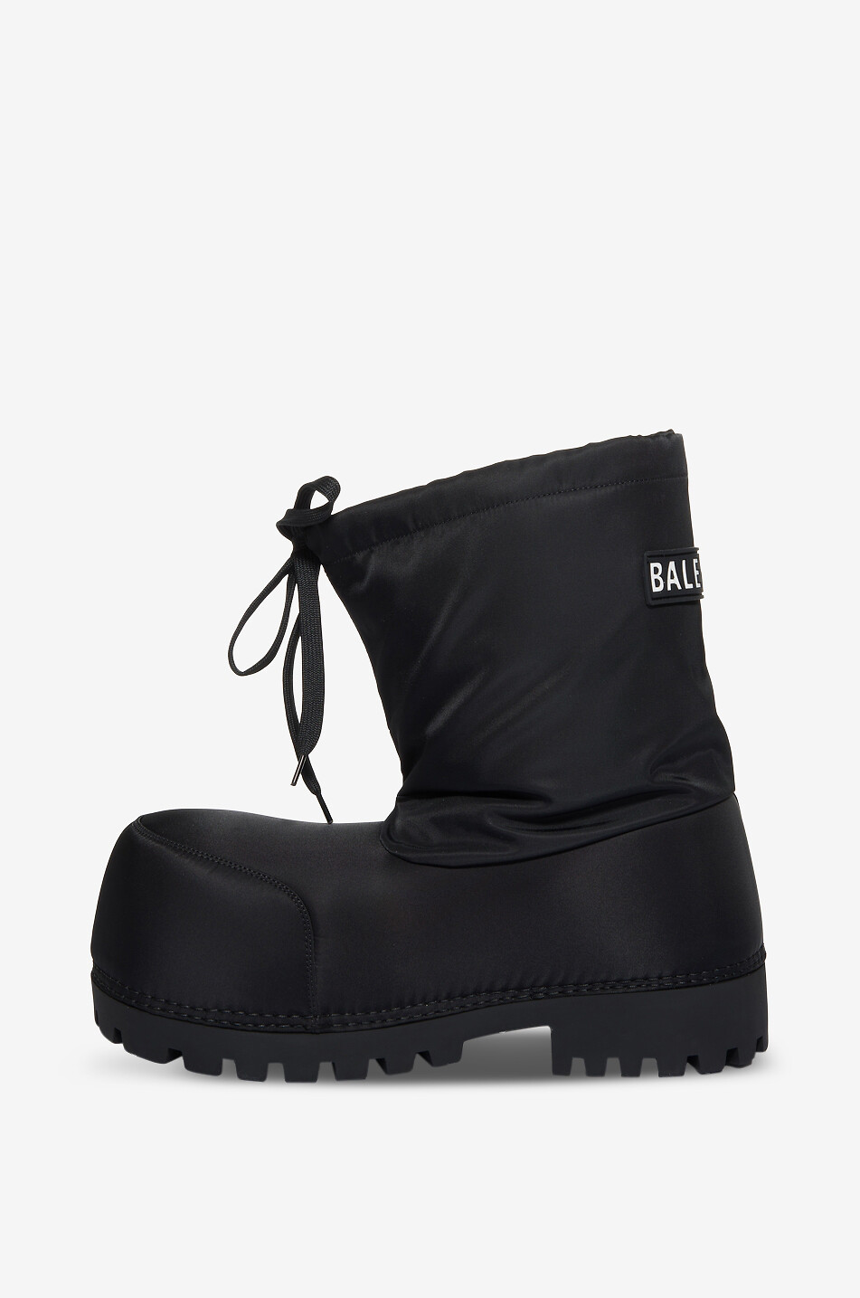 BALENCIAGA Alaska technical fabric flat ankle boots Men BLACK 3
