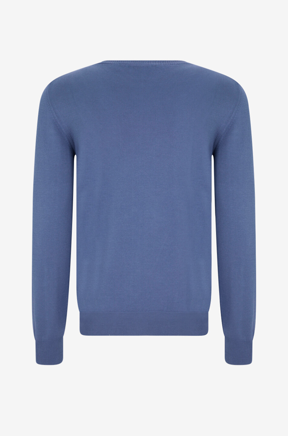 GRAN SASSO Lightweight cotton crew neck jumper Men BLUE 2