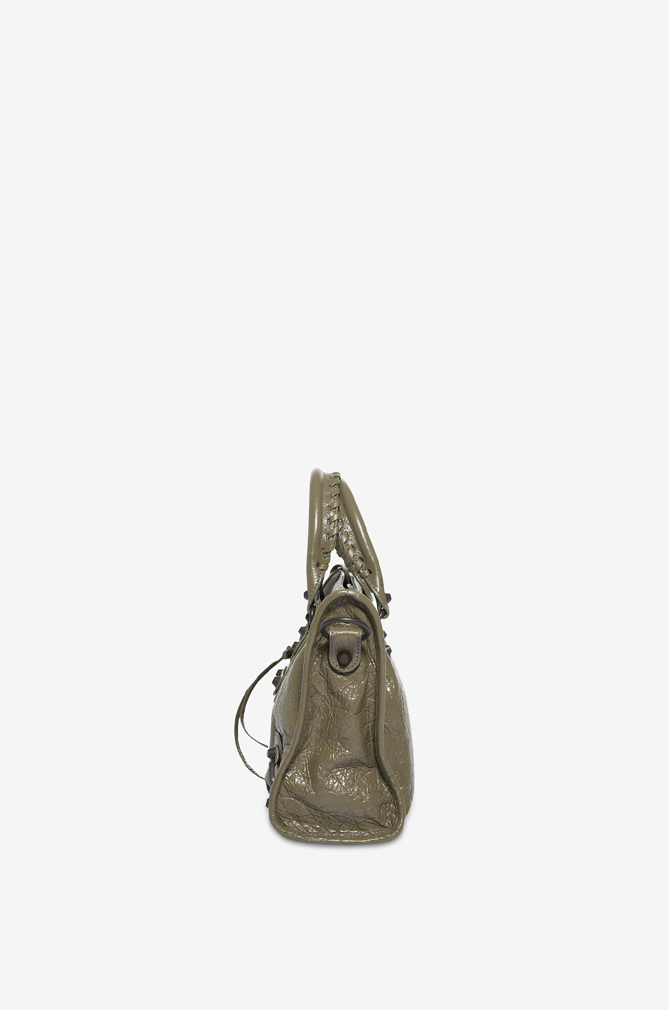 BALENCIAGA Handtasche aus Arenaleder Le City S Damen KHAKI 4