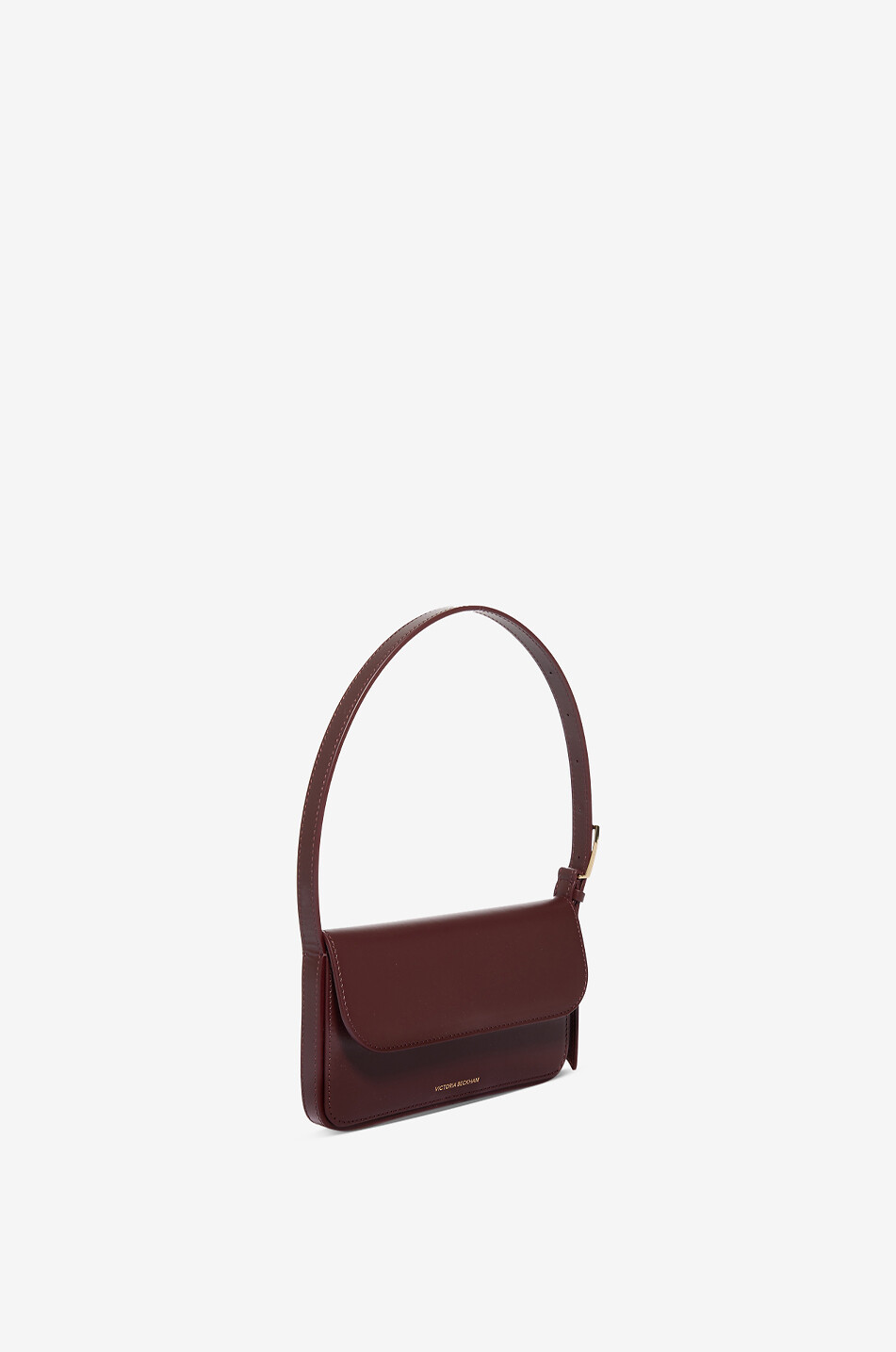 VICTORIA BECKHAM Kleine Schultertasche aus Glattleder Dorian Pocket Damen DUNKELROT 2