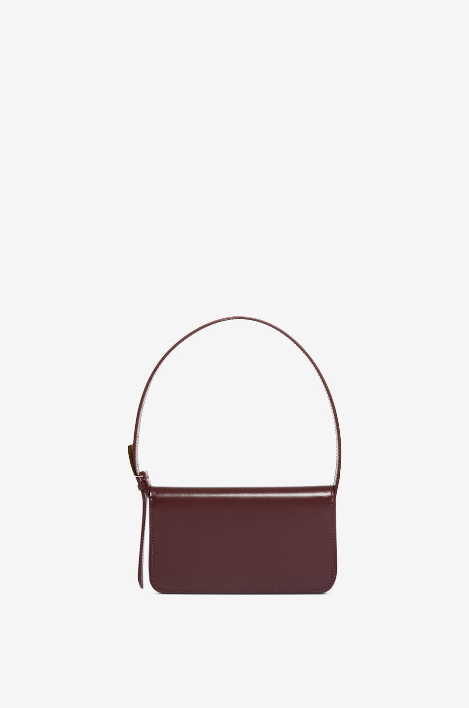 VICTORIA BECKHAM Kleine Schultertasche aus Glattleder Dorian Pocket Damen DUNKELROT 3