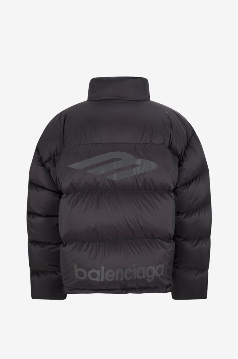 BALENCIAGA Doudoune courte à col montant matelassée Ski 3B Icon Homme NOIR 2