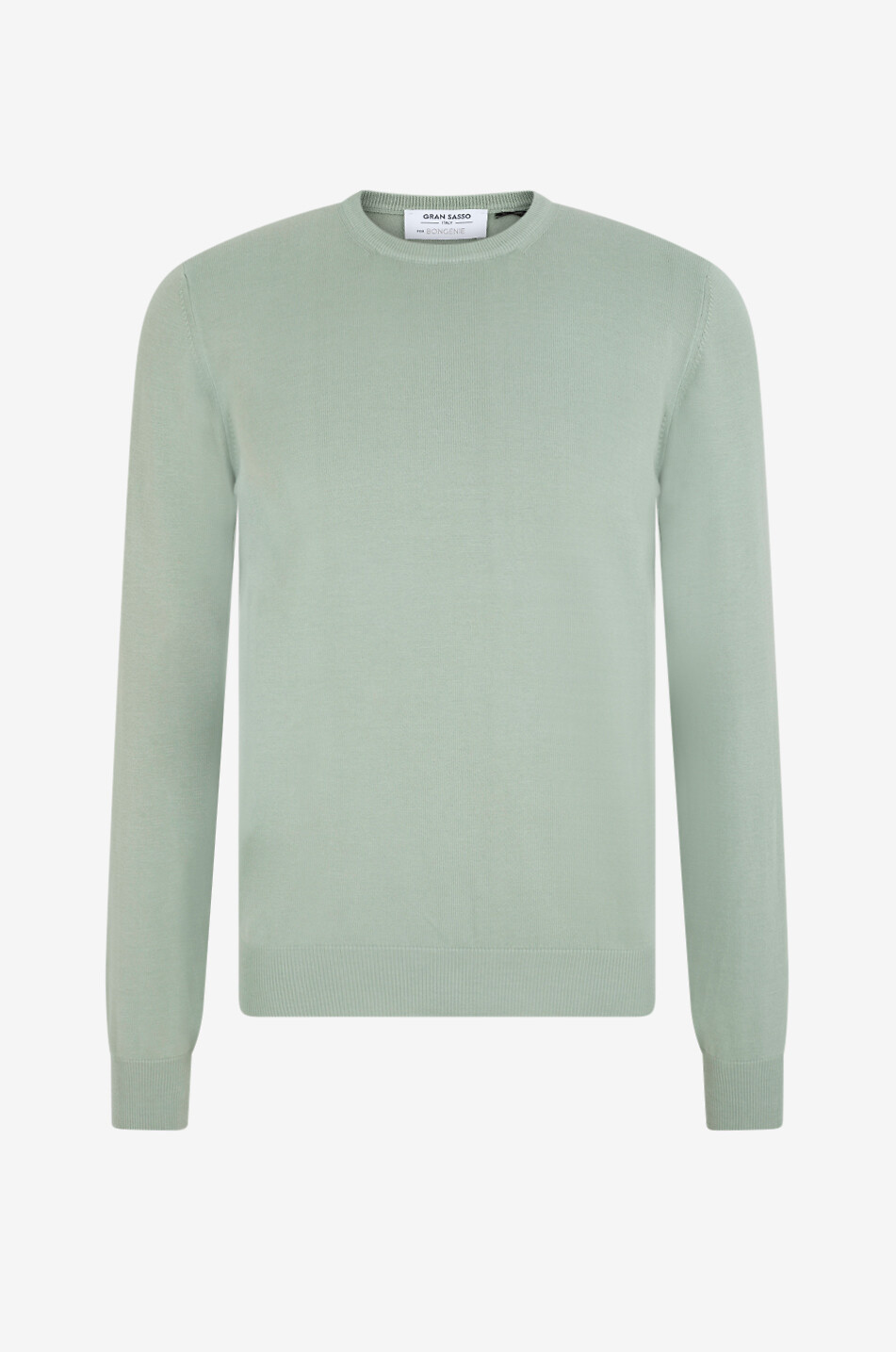 Lightweight cotton crew neck jumper