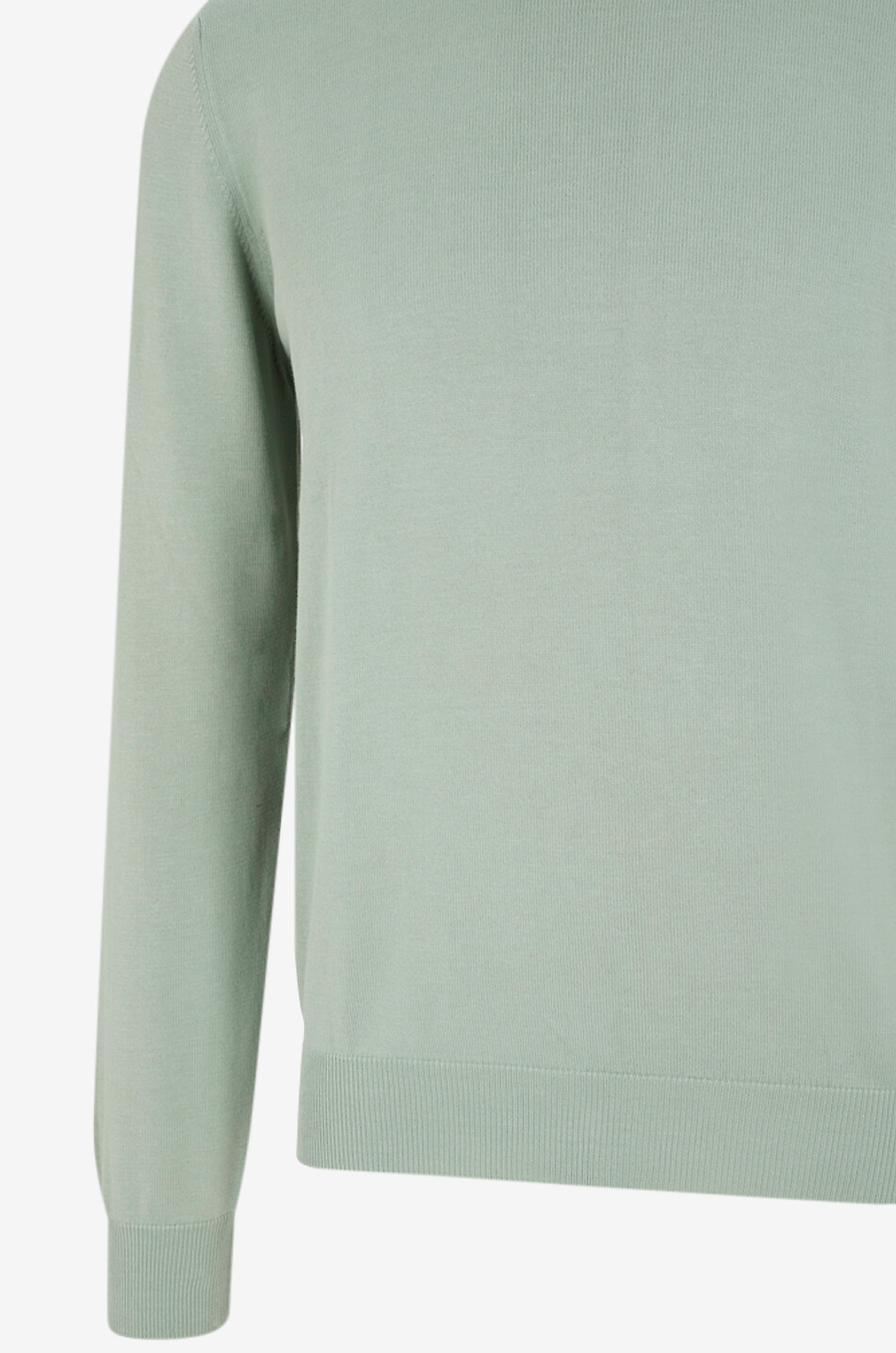 GRAN SASSO Lightweight cotton crew neck jumper Men GREEN 3