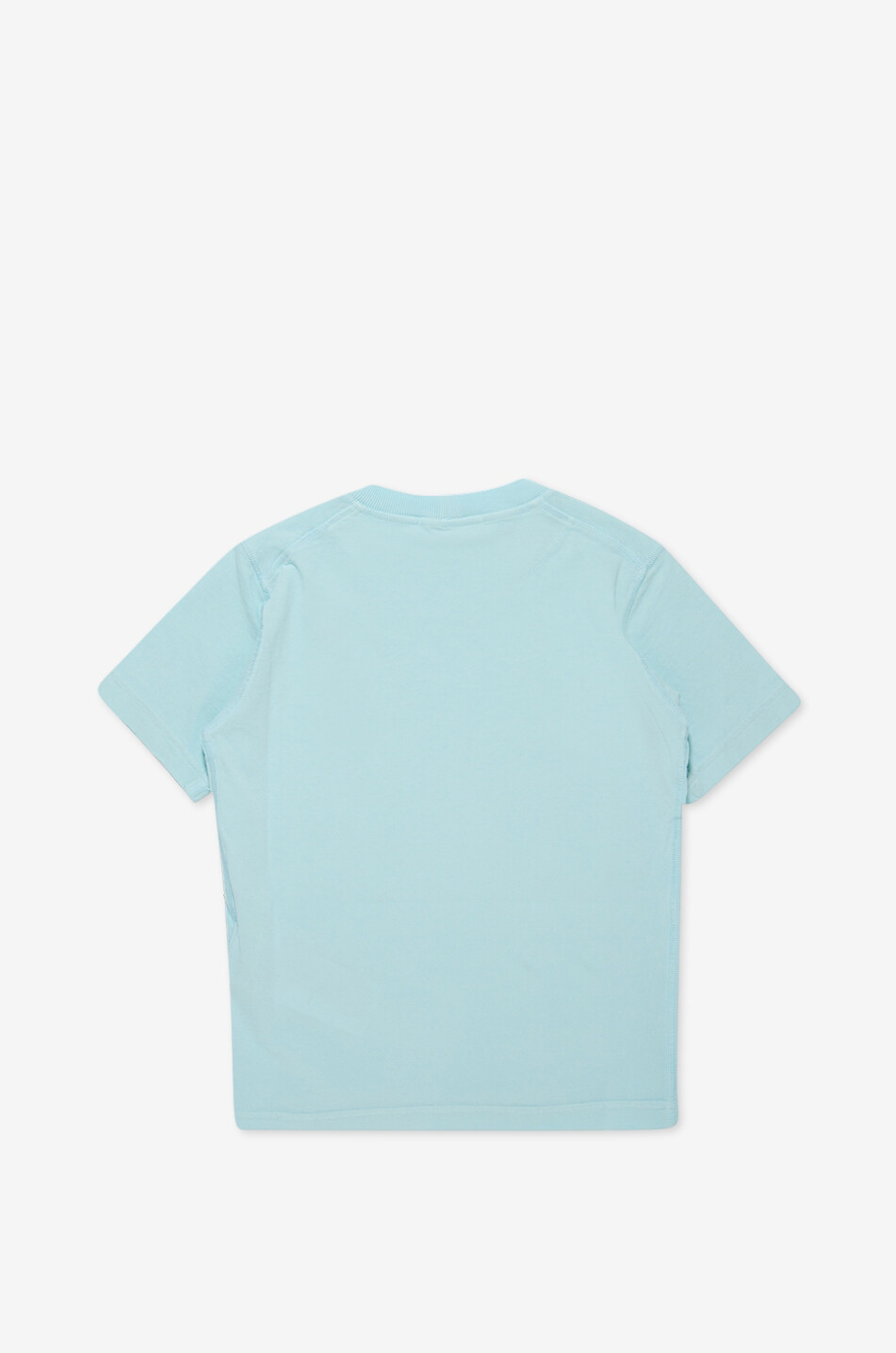 STONE ISLAND JUNIOR Jungen-Kurzarm-T-Shirt 2100005 Compass Organic Cotton Junge HELLBLAU 2