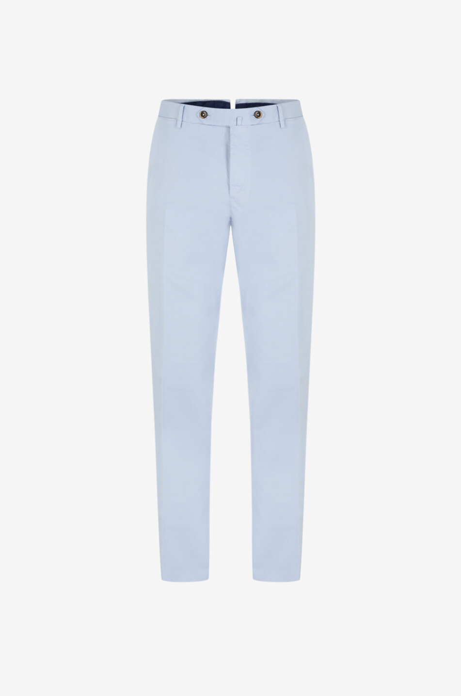 Slim fit cotton stretch chino trousers