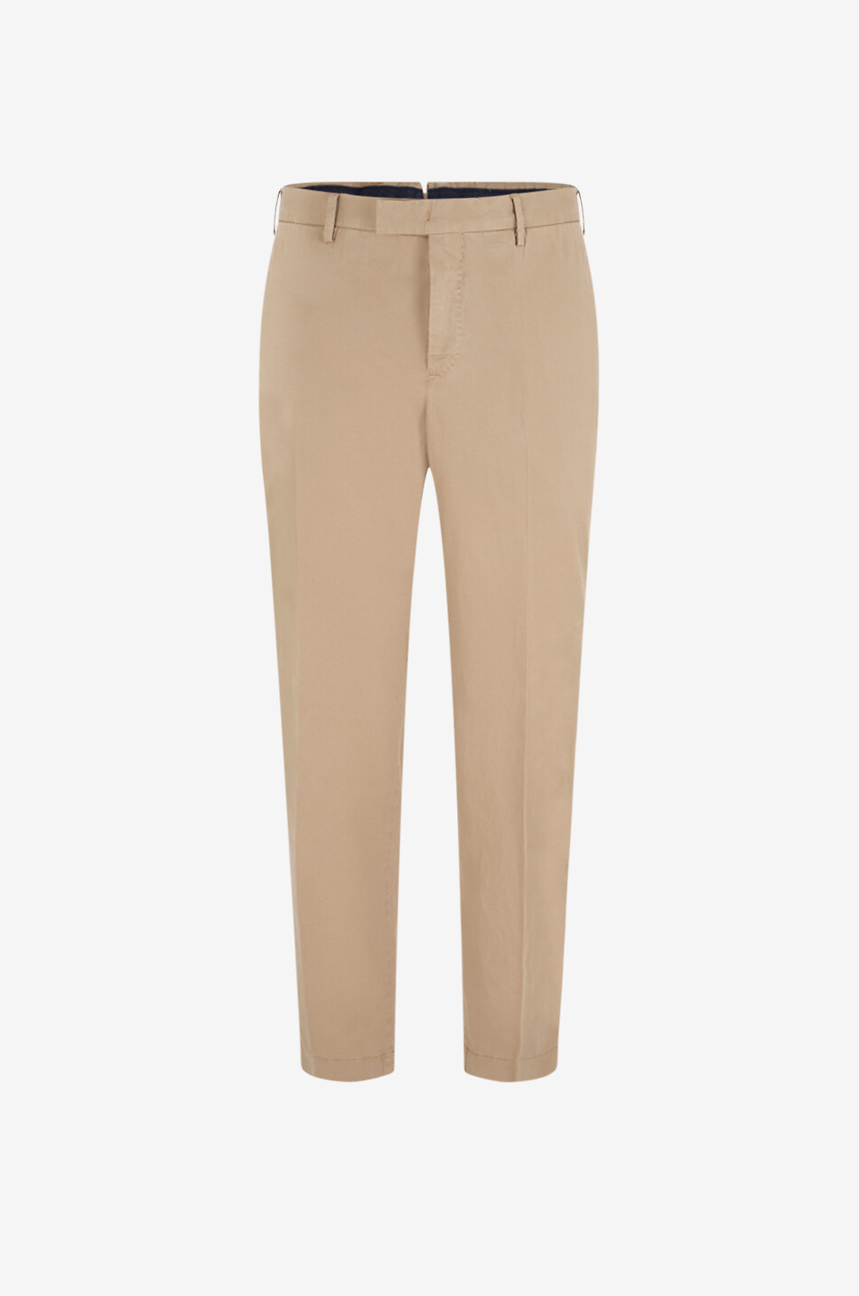 PT TORINO Pantalon chino slim en sergé de lyocell et coton Master Fit Homme Beige moyen 1