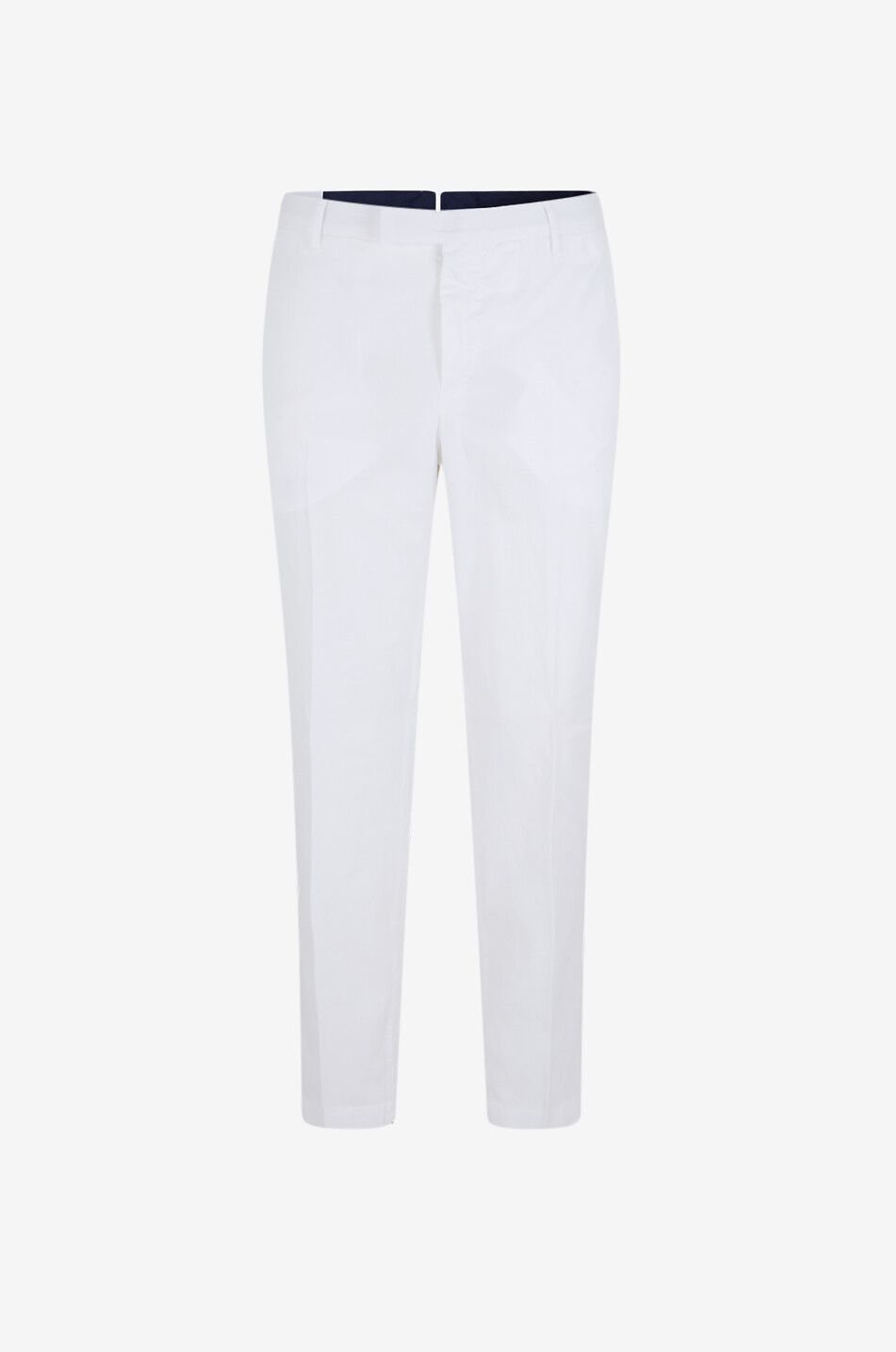 PT TORINO Pantalon chino slim en sergé de lyocell et coton Master Fit Homme BLANC 1