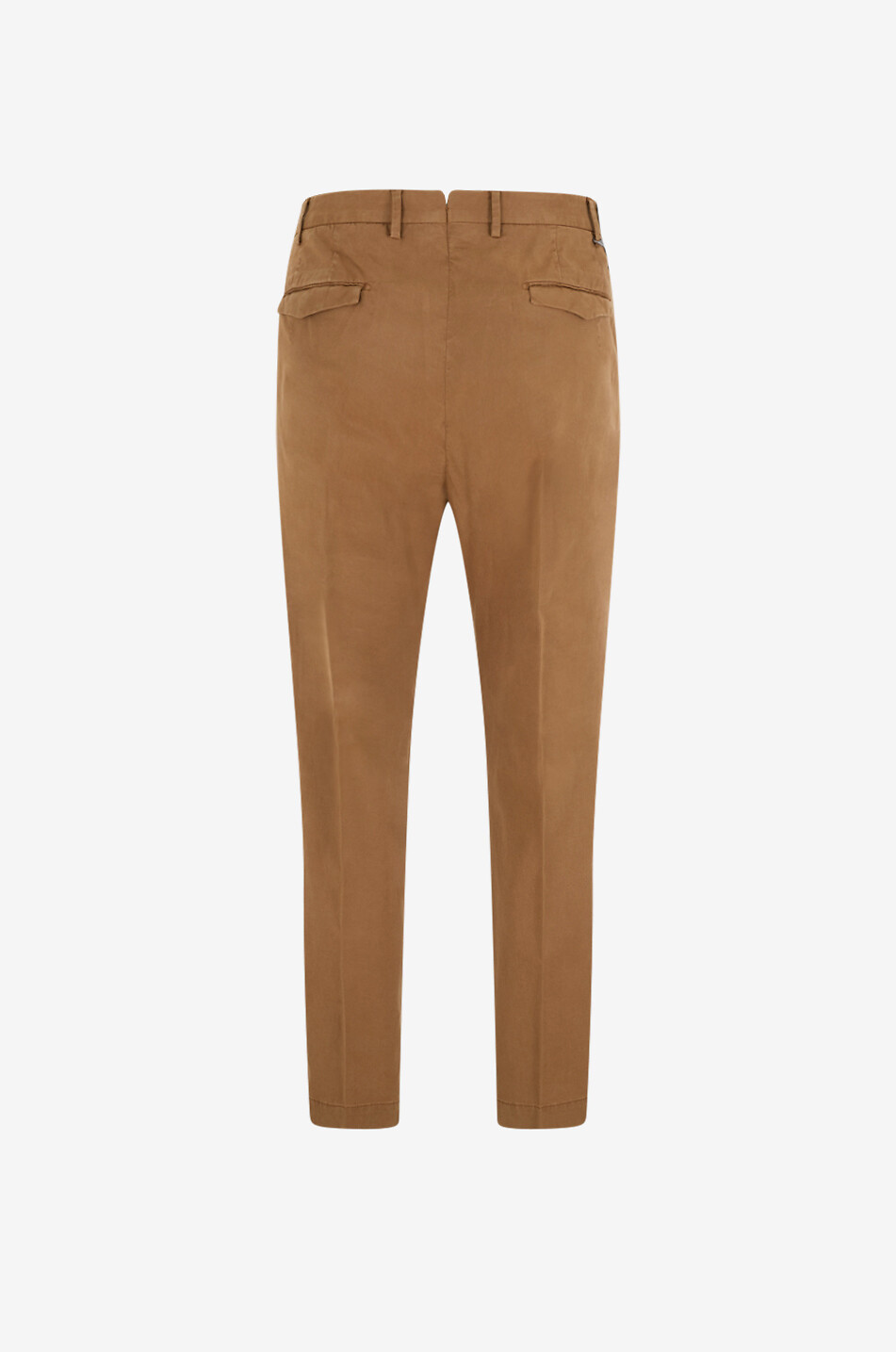 PT TORINO Pantalon chino slim en sergé de lyocell et coton Master Fit Homme MARRON CLAIR 2