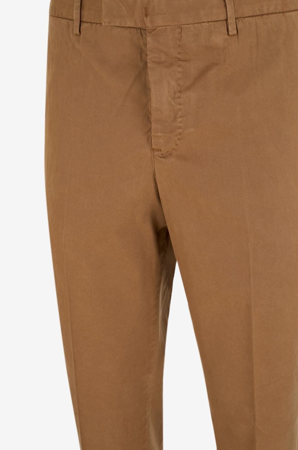 PT TORINO Pantalon chino slim en sergé de lyocell et coton Master Fit Homme MARRON CLAIR 3