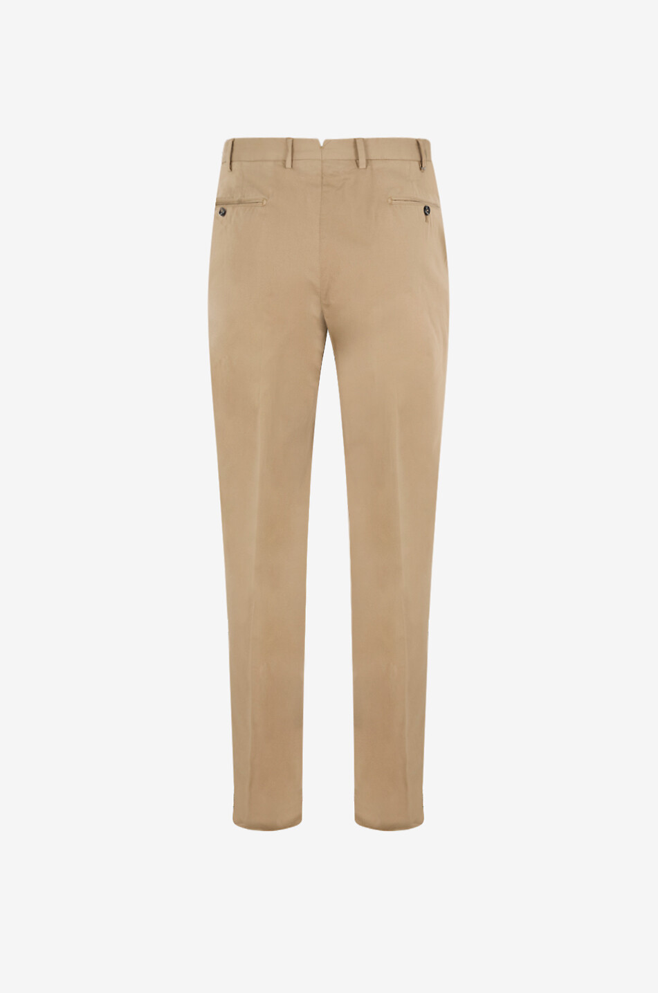 PT TORINO Slim Fit chino trousers in cotton and silk Men Medium beige 2