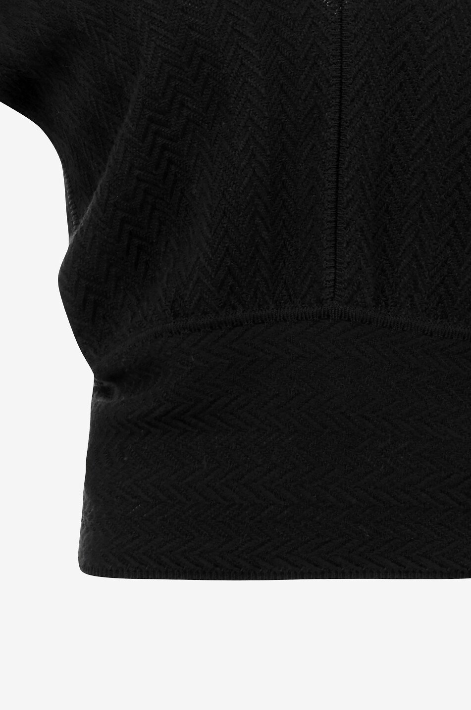 MOLLI Elysée V-neck batwing sleeves knit top Women BLACK 2