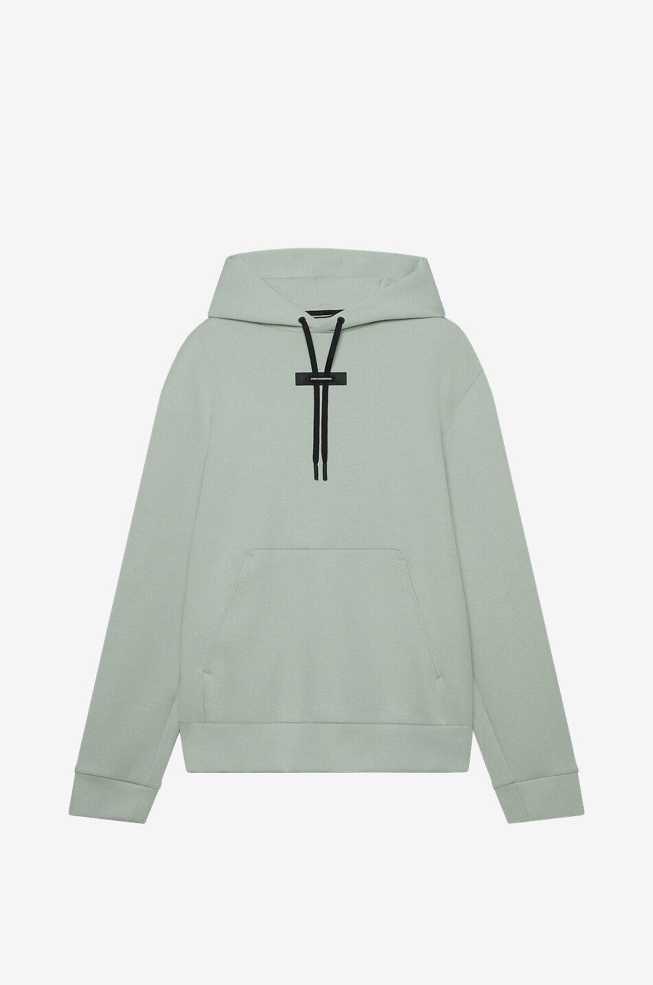 ON Sweat-shirt à capuche en coton mélangé Focus Tech Homme GRIS 1