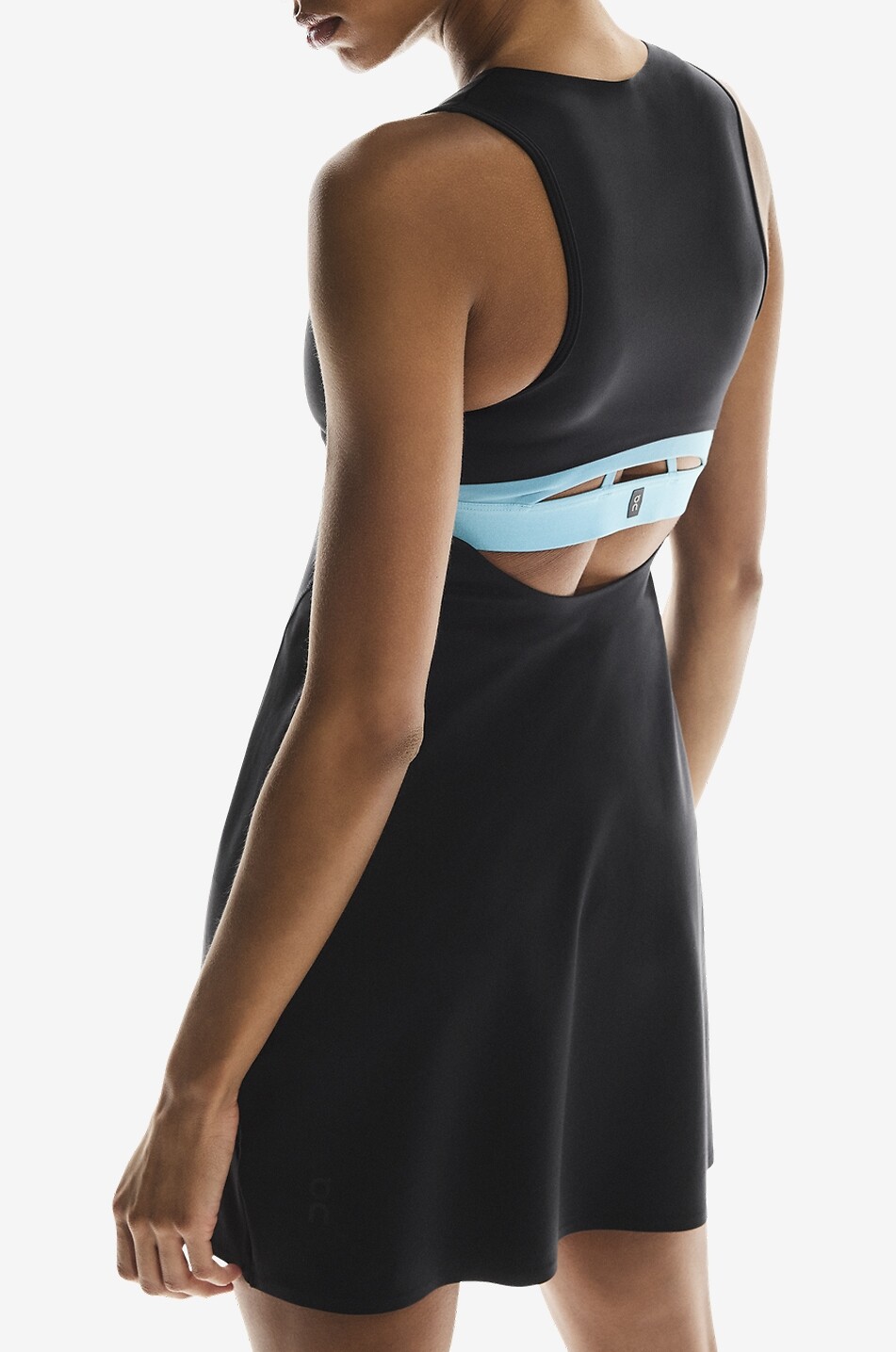 ON Studio Dress sports mini dress with back cut-out Women BLACK 3