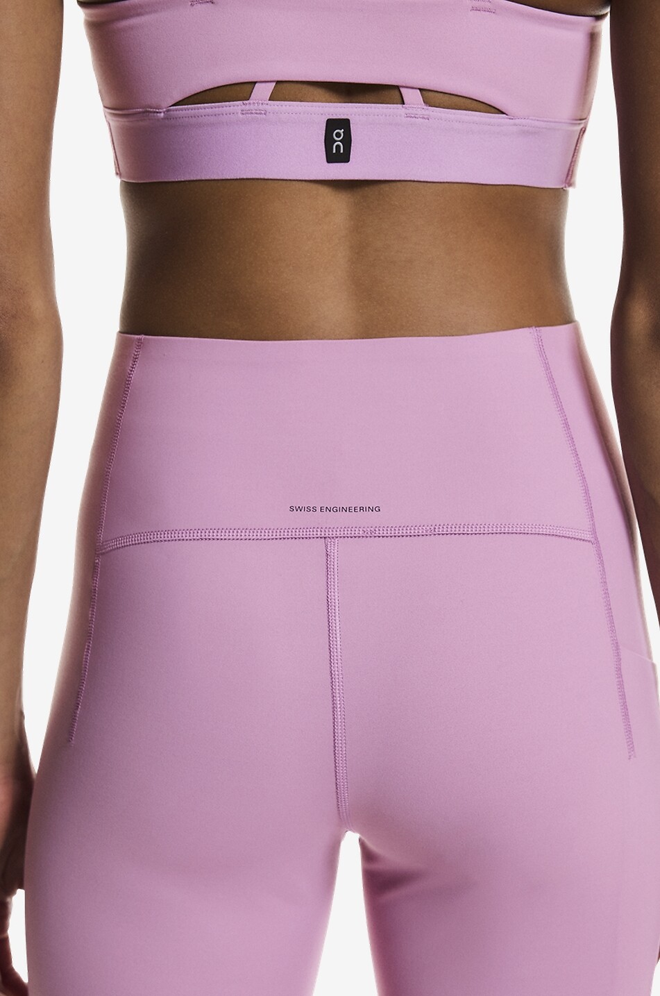 ON Studio Flared Tights technical fabric flared sports trousers Women LIGHT PURPLE 6