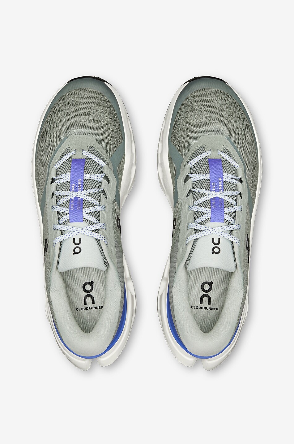 ON Cloudrunner 3 running trainers Men LIGHT GREY 5