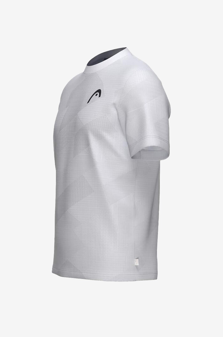HEAD Pro jacquard round-neck t-shirt Men WHITE 3