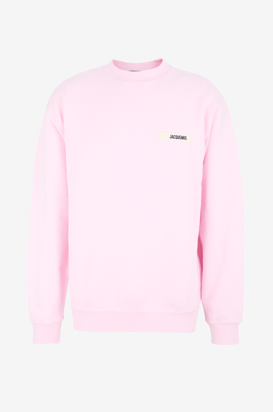 JACQUEMUS Sweat-shirt à col rond Le sweat-shirt Gros Grain Homme ROSE 1
