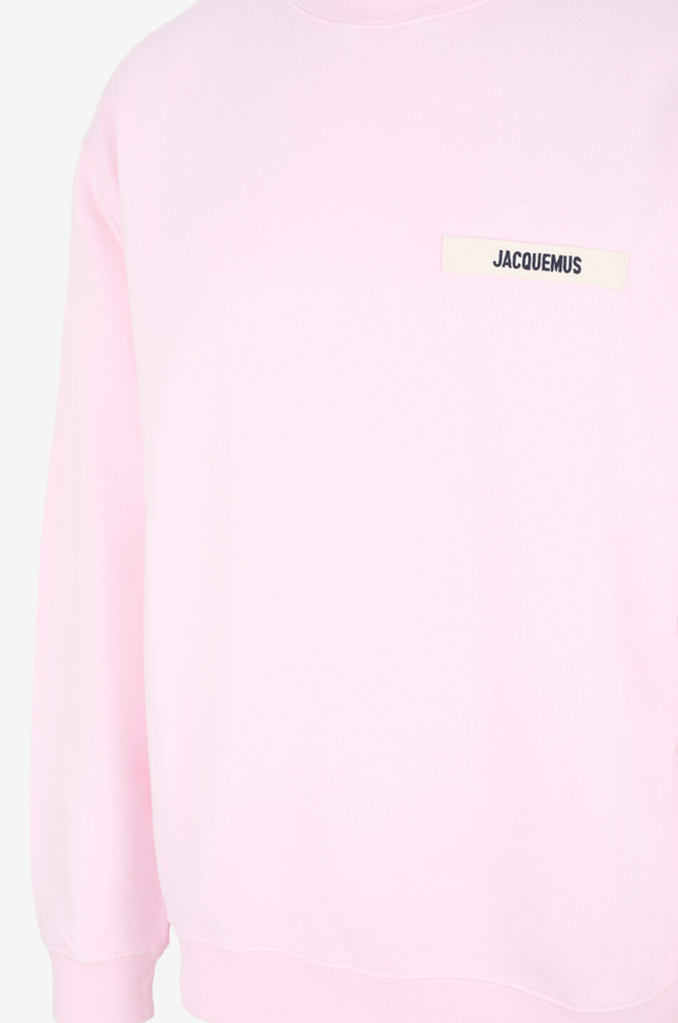 JACQUEMUS Sweat-shirt à col rond Le sweat-shirt Gros Grain Homme ROSE 3