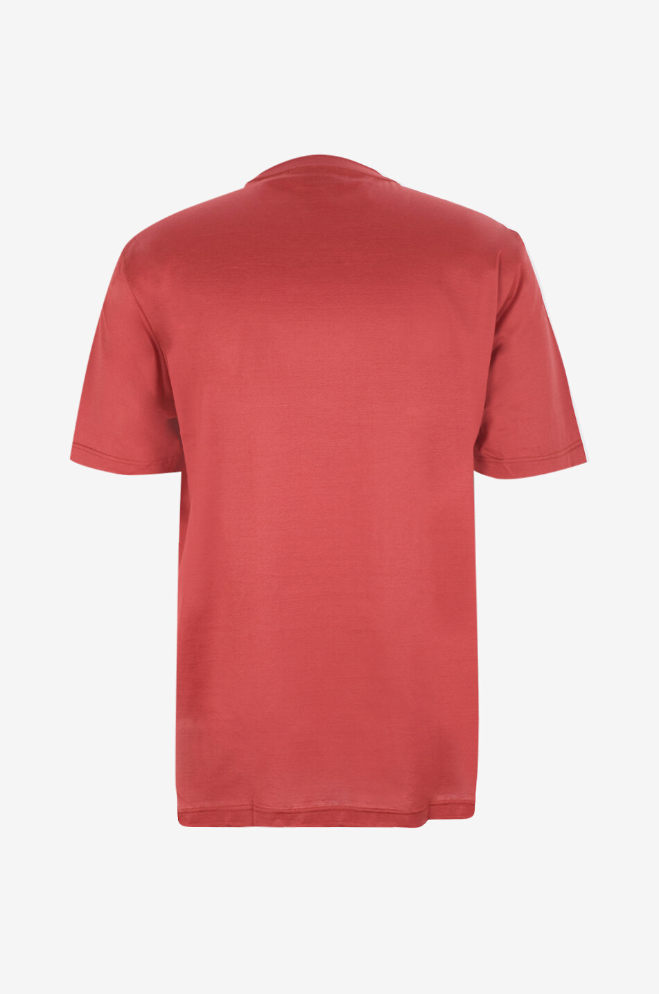GRAN SASSO Short-sleeved round-neck cotton jersey T-shirt Men MEDIUM ORANGE 2