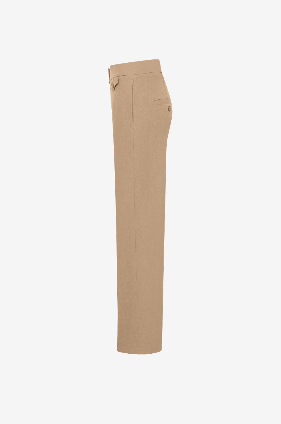 SEDUCTIVE Alara straight-leg blended linen trousers Women BEIGE 3