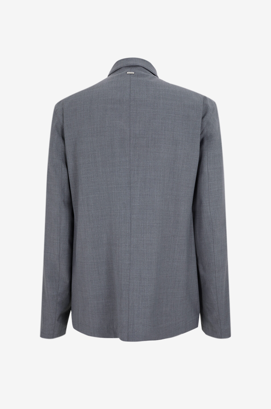 HERNO Light Stretch Wooly single-breasted lightweight blazer Men MEDIUM GREY 2