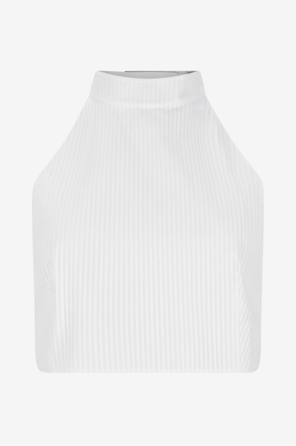 Tuxedo Bib cotton officer collar backless bib top