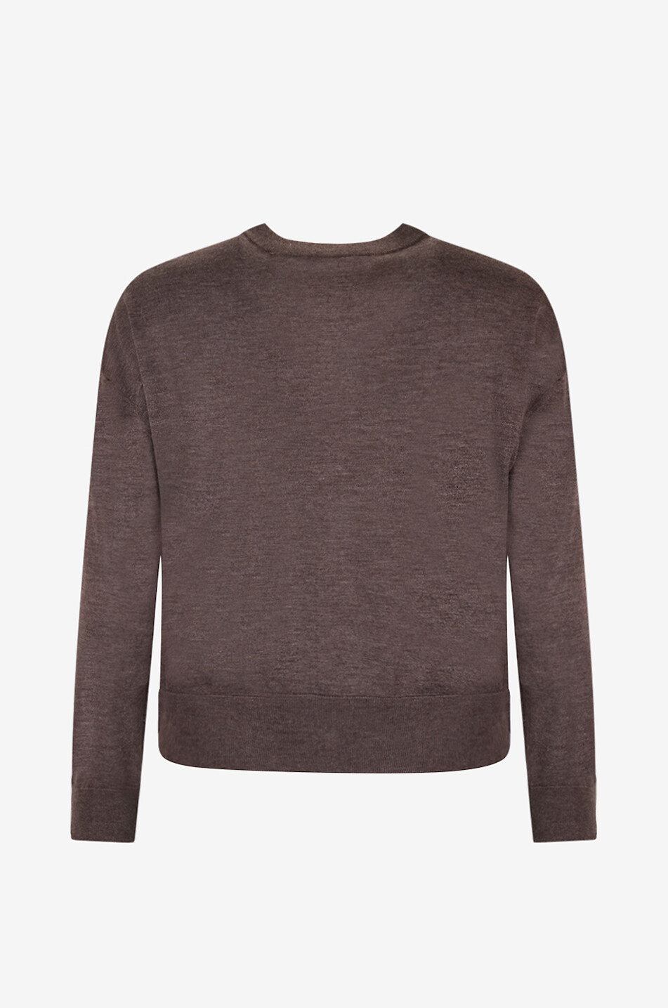 LOULOU DE SAISON Cardigan mit Rundhalsausschnitt aus Kaschmir Kita Damen BRAUN 2