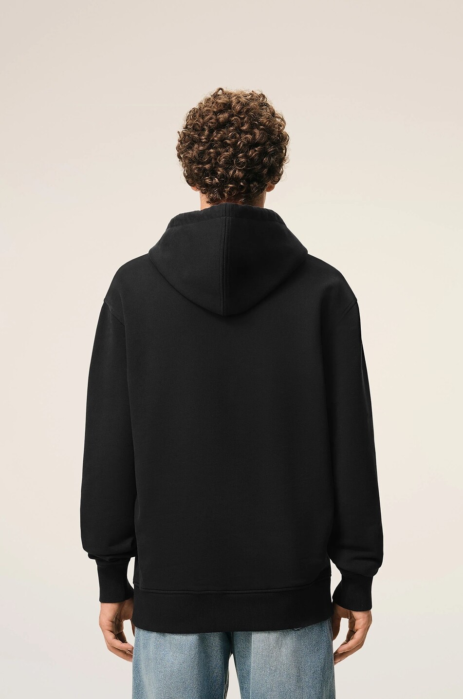 AMI Sweatshirt à capuche en coton Ami de Coeur Homme NOIR 3