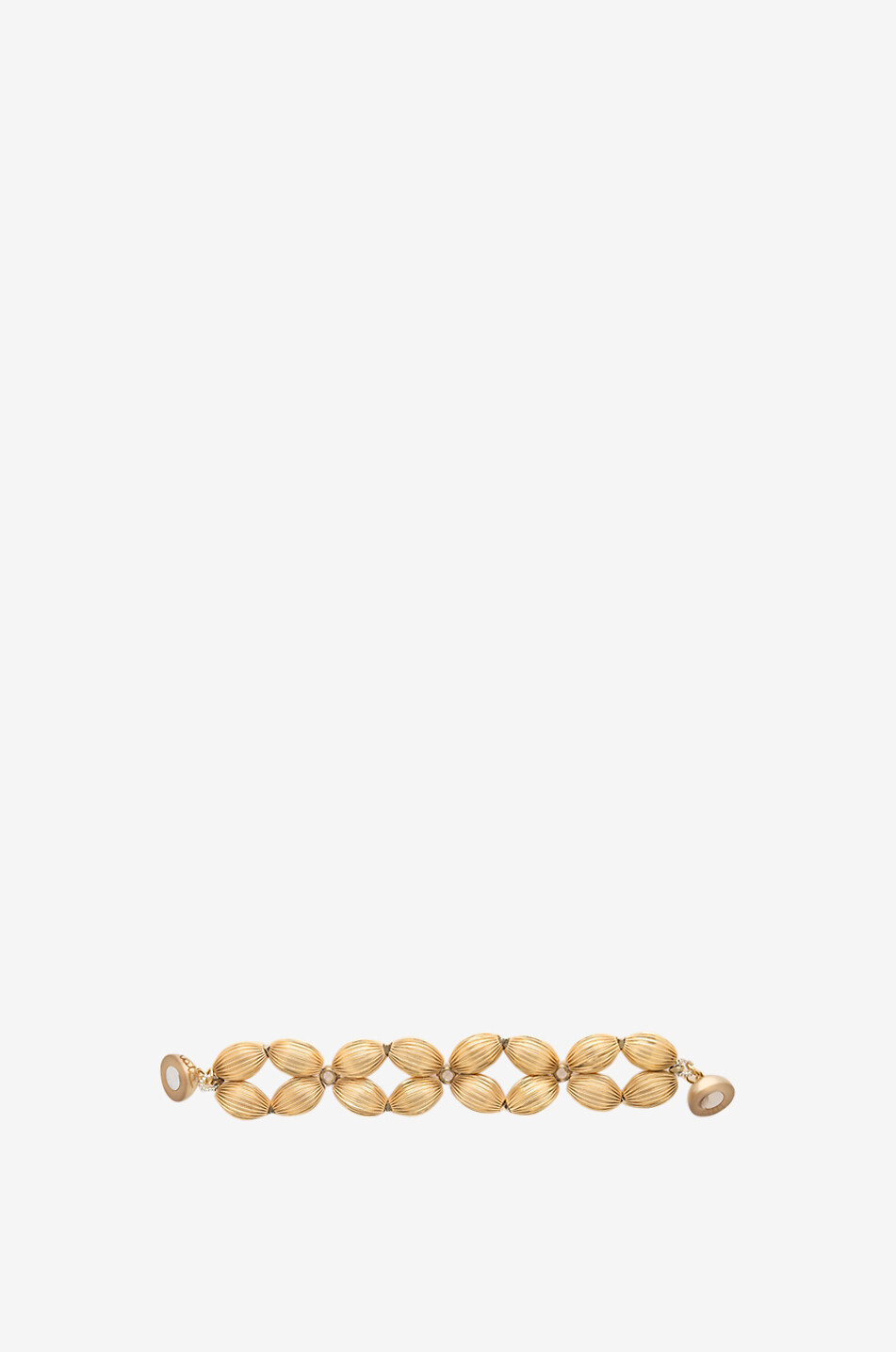 TATABORELLO Goldenes Armband mit Hämatit und Kristallen Nairobi Damen GOLDEN 2